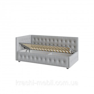 Ліжко Еріка з підйомним механізмом фабрики Lefort - це стильна модель із серії н. . фото 7