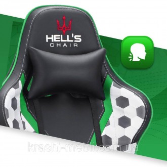 Комп'ютерне крісло Hell's — безкомпромісне пропонування для спеціальних завдань!. . фото 9