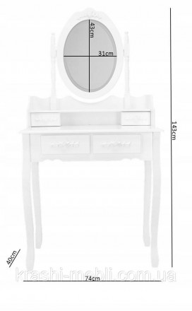 Стильный туалетный столик – мечта большинства женщин. Это функциональное и практ. . фото 4