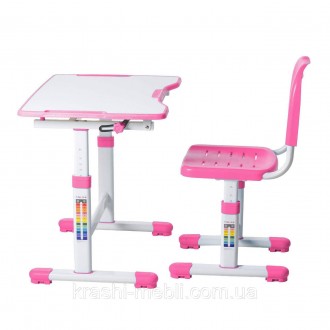 Комплект мебели для ребенка FunDesk Sole II Pink - отличный выбор для создания у. . фото 5