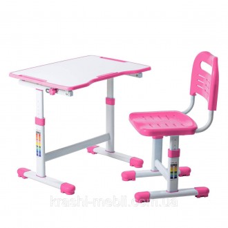 Комплект мебели для ребенка FunDesk Sole II Pink - отличный выбор для создания у. . фото 2