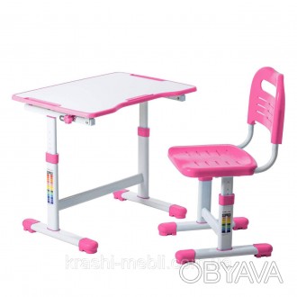 Комплект мебели для ребенка FunDesk Sole II Pink - отличный выбор для создания у. . фото 1