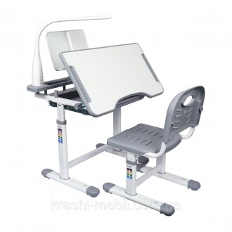 Комплект парта та стілець-трансформери Cubby Vanda Grey — ідеальне рішення для к. . фото 3
