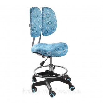 Ортопедичне крісло FunDesk SST6 Blue забезпечить правильне формування спини вашо. . фото 2