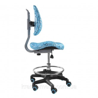Ортопедичне крісло FunDesk SST6 Blue забезпечить правильне формування спини вашо. . фото 3