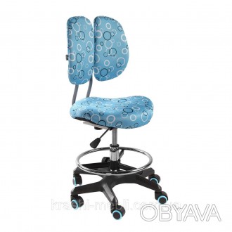 Ортопедичне крісло FunDesk SST6 Blue забезпечить правильне формування спини вашо. . фото 1