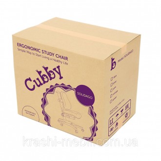 Дитяче крісло Cubby Solidago Grey — це не тільки ергономічне, але й стильне кріс. . фото 8