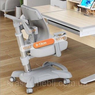 Ортопедичне крісло FunDesk Contento сприяє формуванню правильної постави та допо. . фото 5