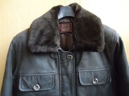 Куртка кожаная демисезон Oakwood (Франция) в отличном состоянии, оделась пару ра. . фото 3