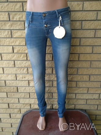 Джинсы женские джинсовые стрейчевые BY ZERGA, Турция, 98% коттон, 2% эластан.
До. . фото 1
