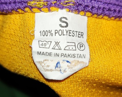 Винтажный, хоккейный свитер Mighty Ducks of Anaheim, Portman, made in Pakistan, . . фото 7