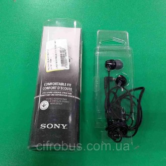 Sony EX-15 Black навушники вставні (затички), закриті
чутливість 100 дБ/мВт, імп. . фото 2