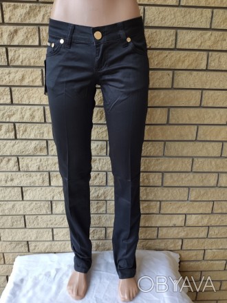 Брюки, джинсы женские высокого качества коттоновые стрейчевые DOLCE GAB, Турция,. . фото 1
