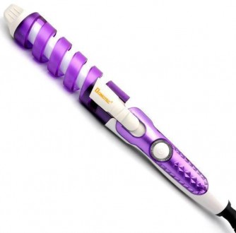  Спиральная плойка для завивки волос Domotec MS-4901 Violet - оборудована удобно. . фото 2