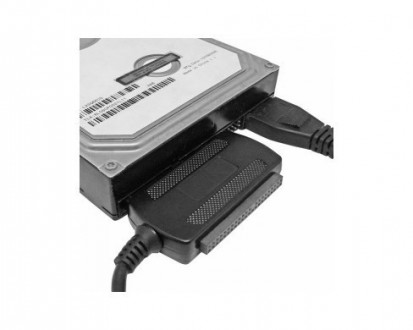 Переходник ABD, USB SATA IDE 2.5/3.5 c блоком питания Комплект универсальный для. . фото 3