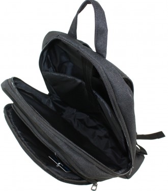 Оригинальный рюкзак из полиэстера Wallaby 156 черныйРюкзак для ноутбука, с плотн. . фото 7