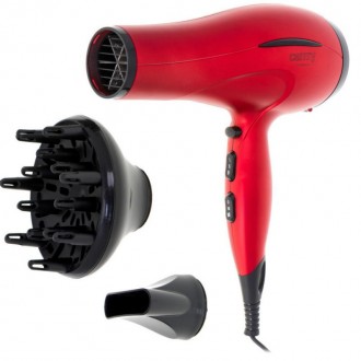 Фен для волос Camry CR 2253 2600 Вт концентратор/диффузор красный
Фен Camry CR-2. . фото 2