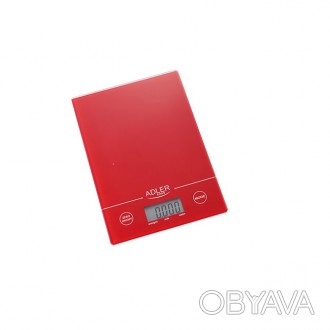Весы кухонные электронные Adler AD 3138 Red
Электронные кухонные весы с максимал. . фото 1