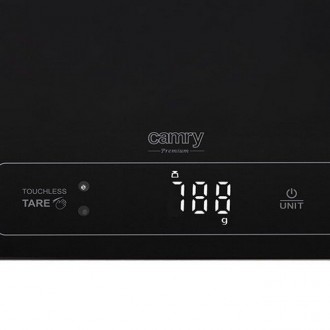 Кухонные весы Camry CR 3175 черные до 15 кг
Электронные кухонные весы с максимал. . фото 4