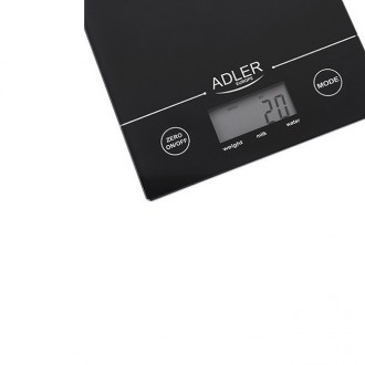 Весы для кухни Adler AD 3138
Электронные кухонные весы с максимальной загрузкой . . фото 3