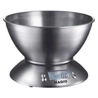 Кухонные весы с чашей до 5 кг MAGIO MG-695 с таймером и термометром. Івано-Франківськ. фото 1 Кухонные весы с чашей до 5 кг MAGIO MG-695 с таймером и термометром. Івано-Франківськ. фото 1