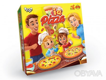 ![CDATA[Настільна гра "IQ Pizza" укр (10) Danko Toys Работаем с 2011 годаБлагода. . фото 1