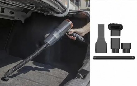 
Аккумуляторный пылесос Vacuum car cleaner 2в1
Портативный автомобильный пылесос. . фото 9