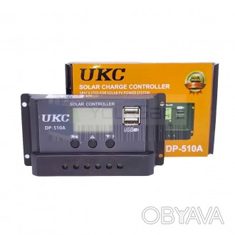 
Контроллер заряда солнечный UKC DP-510A 10A 12/24 В
Контроллер заряда от солнеч. . фото 1