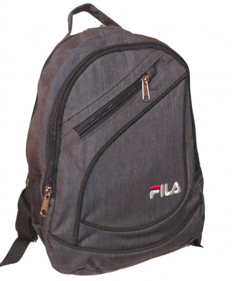 Спортивный рюкзак с двумя отделениями на молниях.
впереди карман на молнии.
Боко. . фото 3