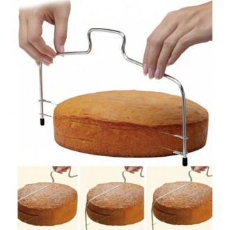Кондитерская струна-лезвие Empire для ровной нарезки бисквита или торта на аккур. . фото 4