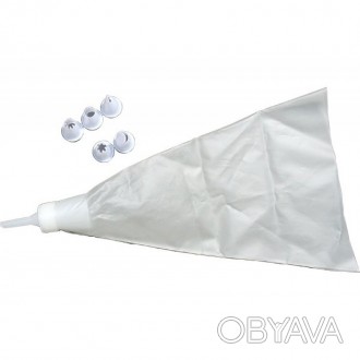 Кондитерский мешок со сменными насадками – удобное и эффективное приспособление,. . фото 1