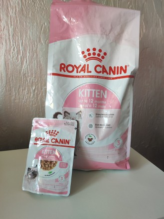 Продам корм для кошенят від 4 місяців до року Royal Canin.
Залишилось 1 кг та 1. . фото 2
