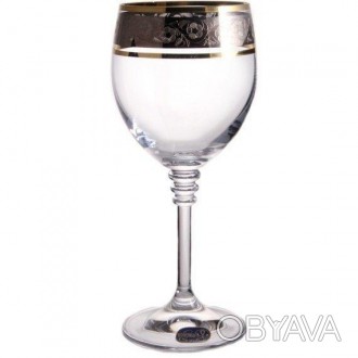 Набір бокалів для вина Bohemia Olivia на 200 мл виконаний зі скла, яке є повніст. . фото 1