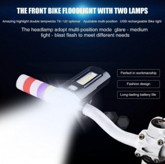 Велофара 3 в 1 PowerBank UltraFire Multifunctional Bicycle Light M48A
Девайс 3 в. . фото 4