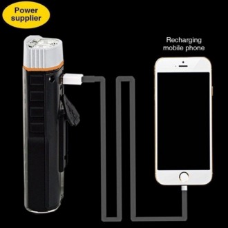 Велофара 3 в 1 PowerBank UltraFire Multifunctional Bicycle Light M48A
Девайс 3 в. . фото 7