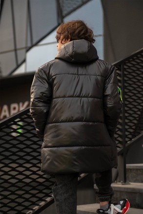 Зимова, тепла куртка (підлітковий)
No2324
 
Тканина — висока якість щільна, зимо. . фото 10
