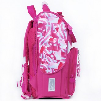 Каркасный рюкзак GO22-5001S-9 – это школьный рюкзак с ортопедической спинкой для. . фото 7