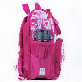 Каркасный рюкзак GO22-5001S-9 – это школьный рюкзак с ортопедической спинкой для. . фото 8