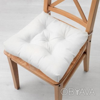Якісна та стильна подушка на стілець. Розмір 40х40 см. Склад тканини: 75% бавовн. . фото 1