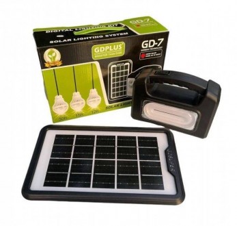 Портативна сонячна автономна система Solar GDLite GD7
Нова модель популярної мар. . фото 3