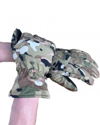 Водонепроникні зимові рукавиці на флісі - це надійний та теплий виріб, який захи. . фото 4