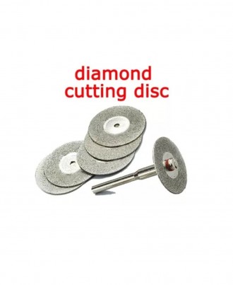 Набір алмазних дисків 30 мм - 5 шт+ 1 тримача для гравера, бормашинки, дремел ( . . фото 2