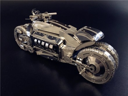 Металевий 3D-пазл Concept Motorcycle 3D Metal Kit
Увага! Металевий 3Д пазл не є . . фото 7