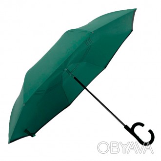 Зонт наоборот Up-Brella Зелёный женский зонт наоборот мини зонт