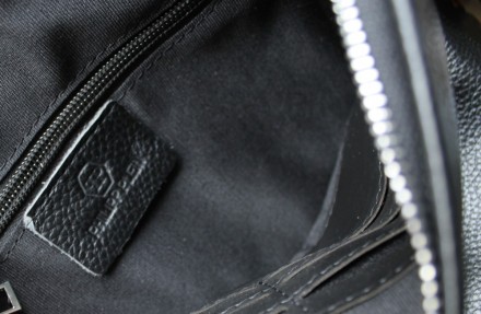 
 
 Стильная мужская кожаная сумка.
Отделения: 1 основное, внешний карман на мол. . фото 7