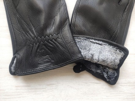 
 
 Мужские кожаные перчатки из оленьей кожи.
Материал верха: натуральная кожа;
. . фото 3