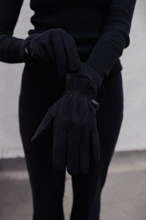 
 
 Состав: 100% флис
Теплые и приятные на ощупь вязаные перчатки, в которых даж. . фото 10