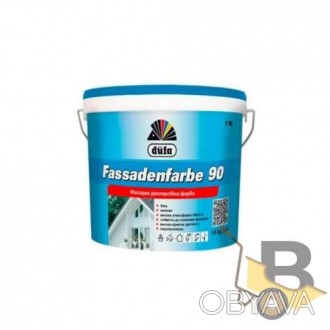 Dufa - Fassadenfarbe F90 Фасадна фарба має водовідштовхувальні, вологостійкі, ел. . фото 1