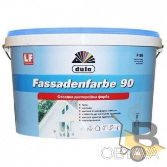 Dufa - Fassadenfarbe F90 Фасадна фарба має водовідштовхувальні, вологостійкі, ел. . фото 1
