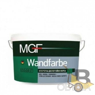 MGF Wandfarbe M1a Водно-дисперсійна фарба для внутрішніх робіт на стінах та стел. . фото 1